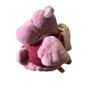 Applause Henry hippo plush purple "Jogging is My Life" 1984 Vintage L